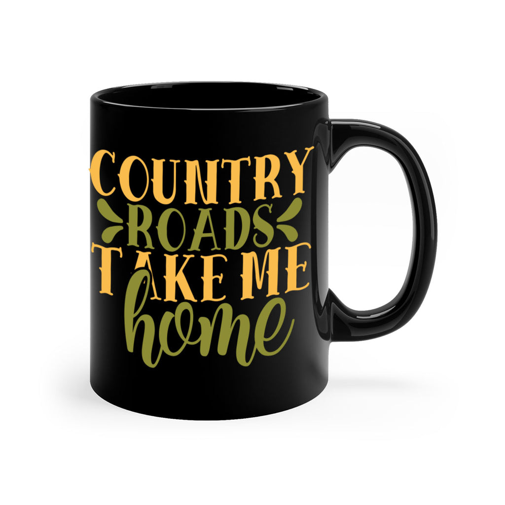 country roads take me home 19#- Farm and garden-Mug / Coffee Cup