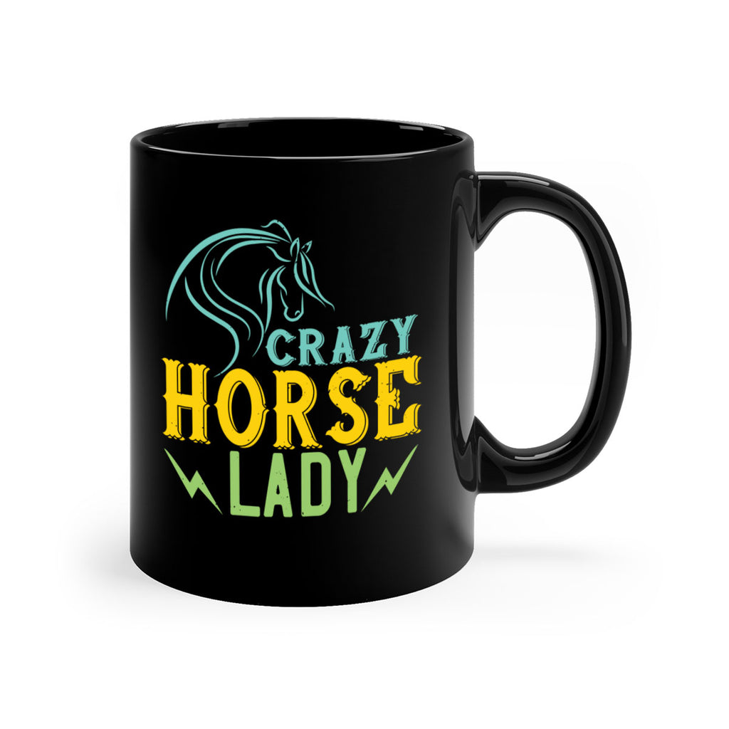 crazy horse lady Style 10#- horse-Mug / Coffee Cup