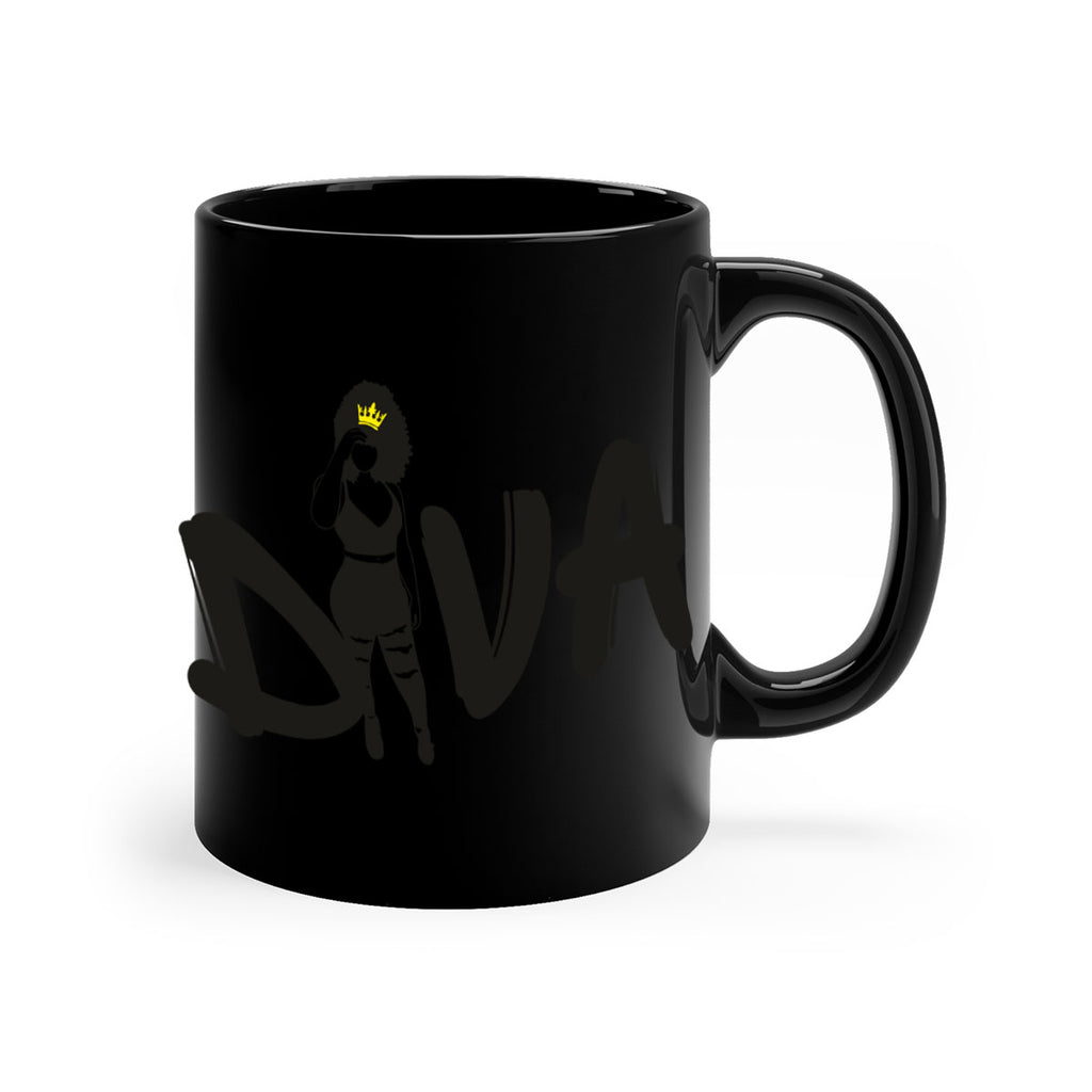 diva 6#- Black women - Girls-Mug / Coffee Cup