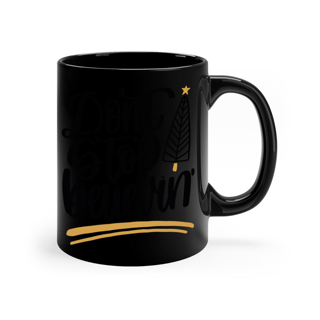 dont stop believin gold 158#- christmas-Mug / Coffee Cup