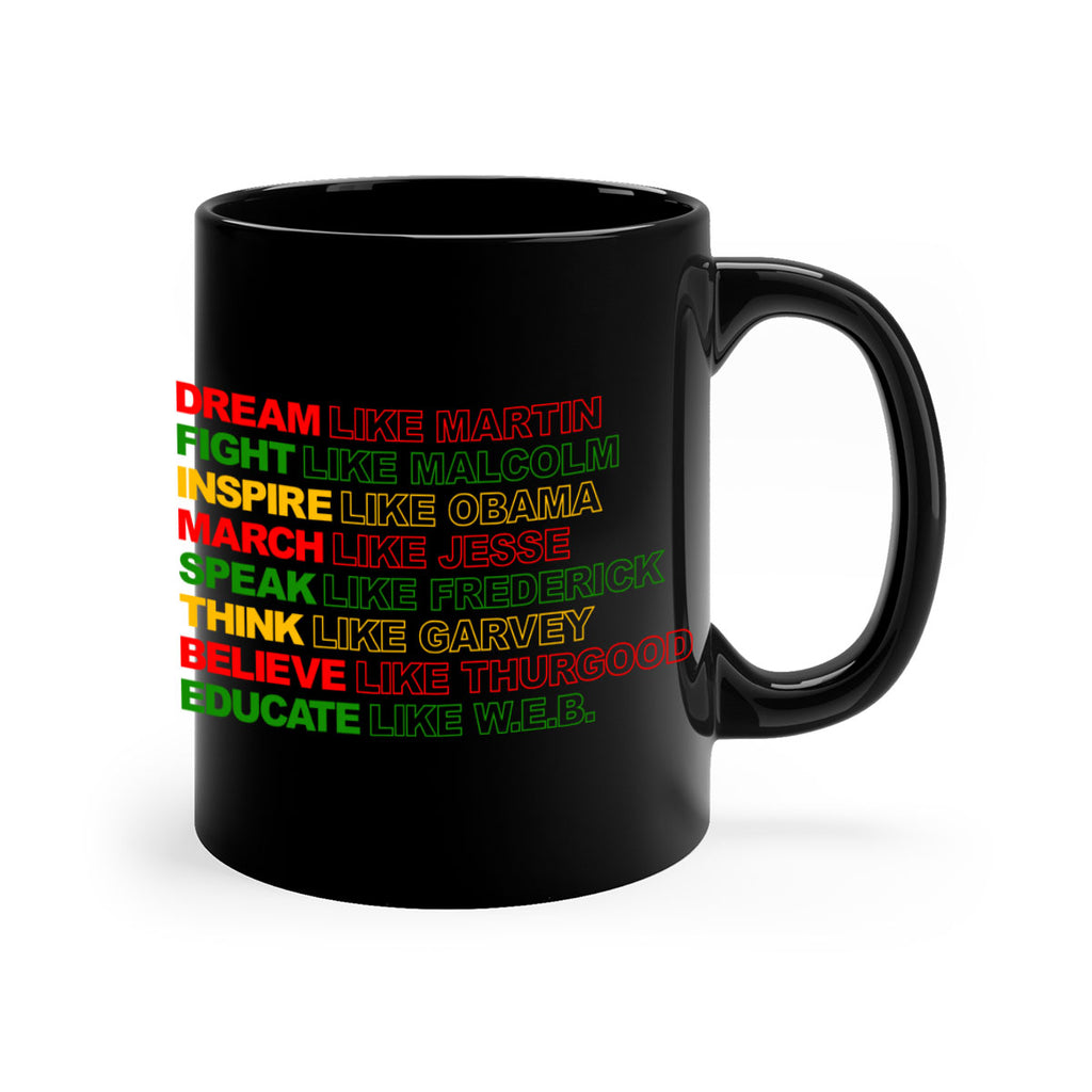 dream like martin 165#- black words - phrases-Mug / Coffee Cup