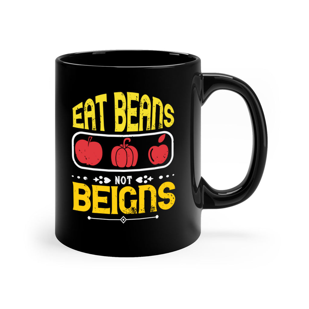 eat beansnot beigns 69#- vegan-Mug / Coffee Cup