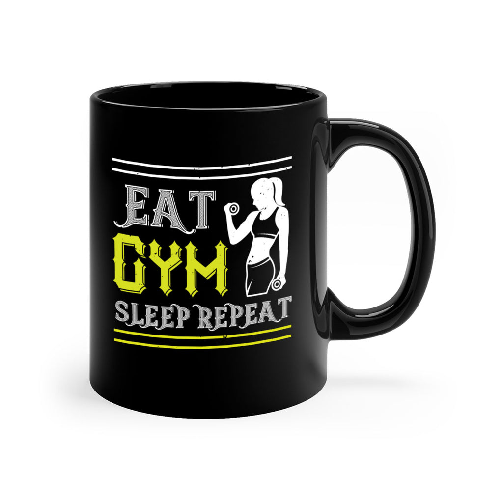 eat gym sleep repeat 69#- gym-Mug / Coffee Cup