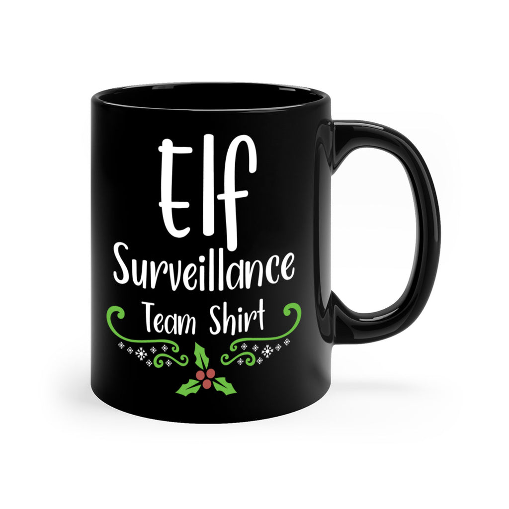 elf surveillance team shirt style 196#- christmas-Mug / Coffee Cup