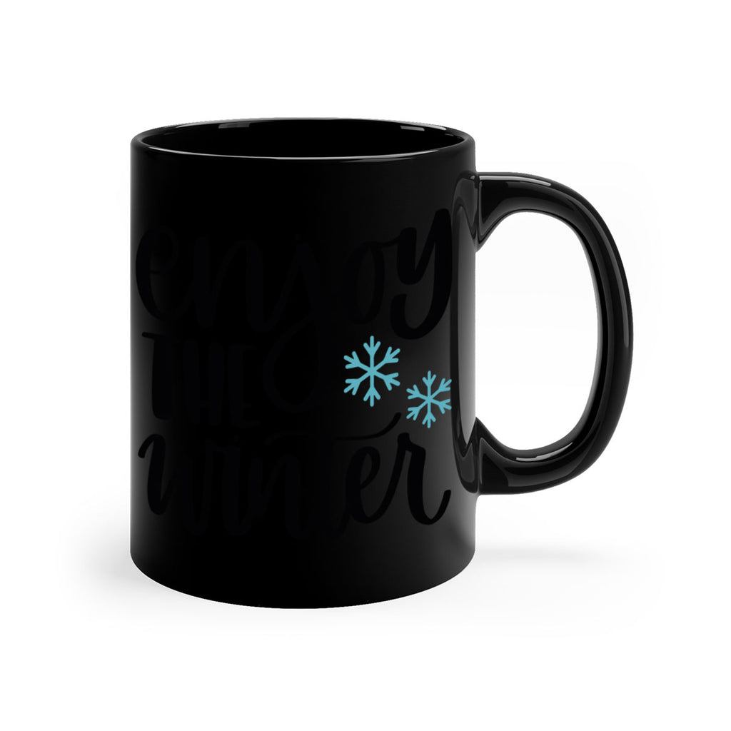 enjoy the winter 155#- christmas-Mug / Coffee Cup