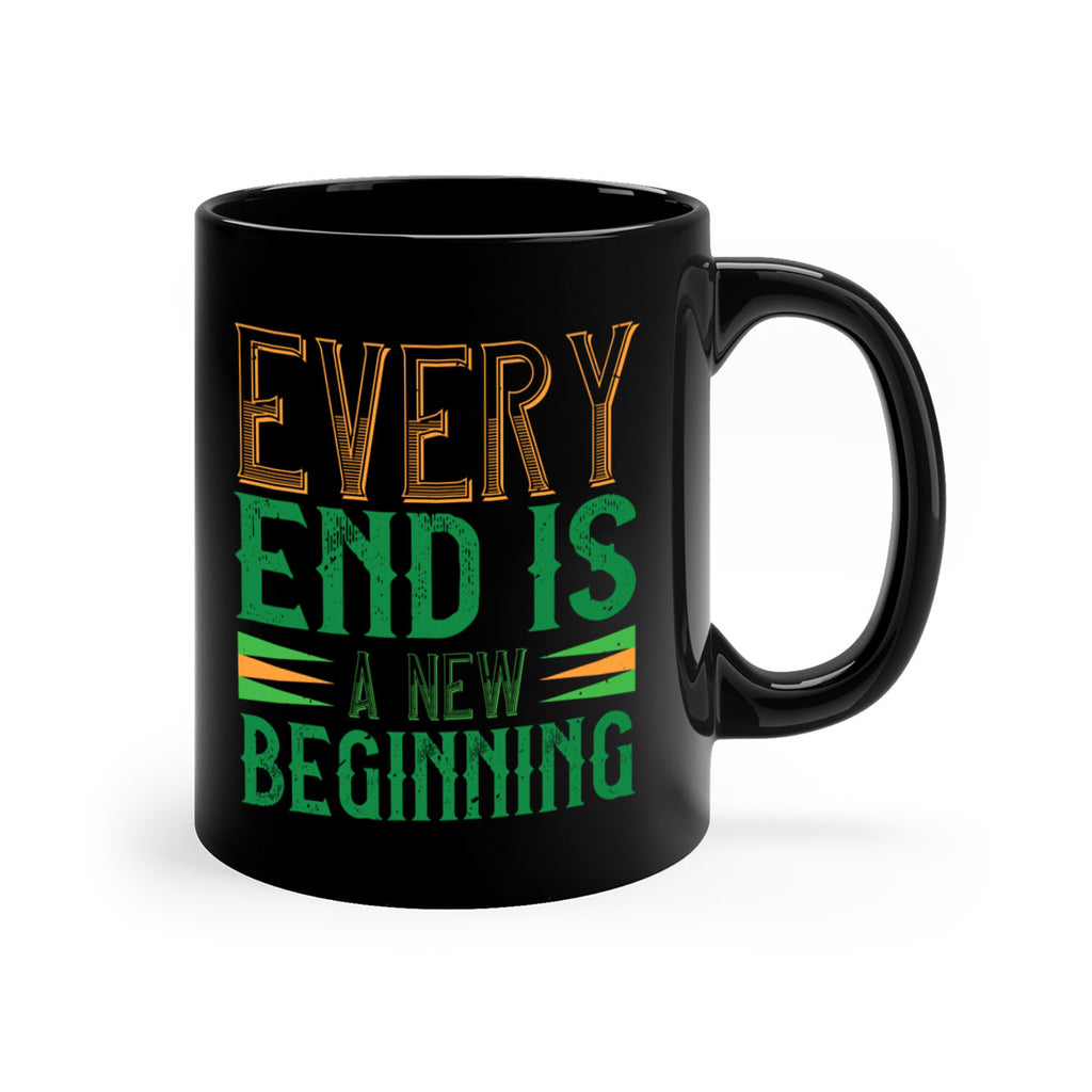 every end is a new beginning Style 138#- St Patricks Day-Mug / Coffee Cup