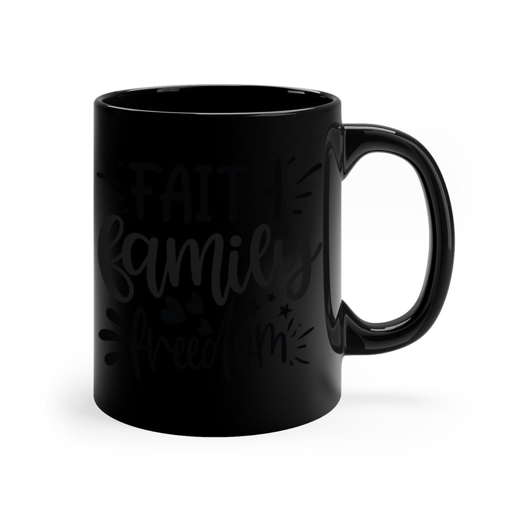 faith family freedom 43#- Family-Mug / Coffee Cup