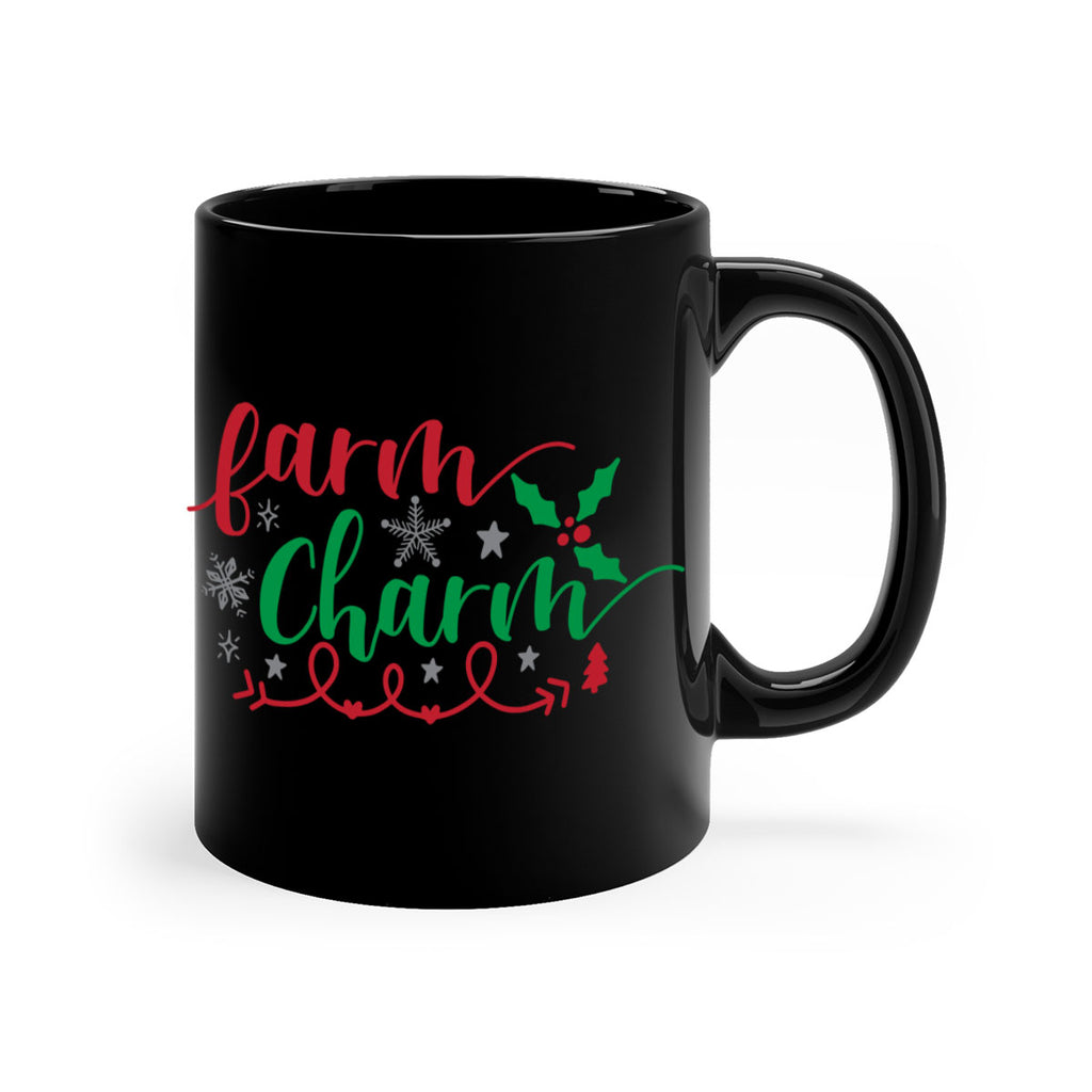 farm charm style 205#- christmas-Mug / Coffee Cup