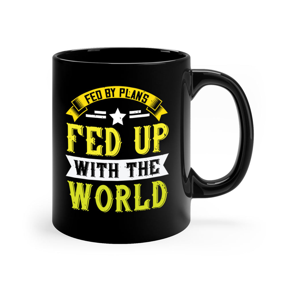 fed by plans fed up with the world 137#- vegan-Mug / Coffee Cup