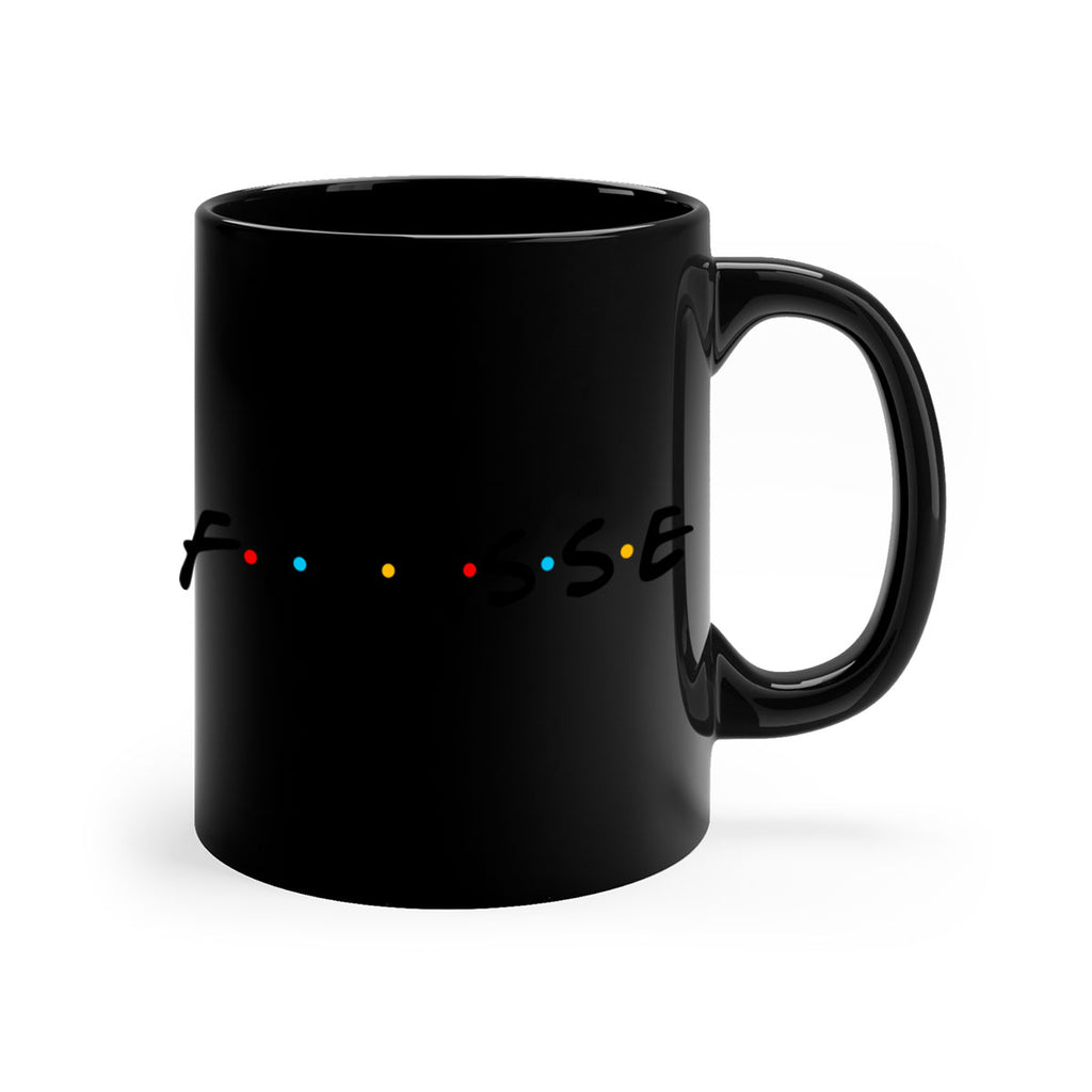 finesse 156#- black words - phrases-Mug / Coffee Cup