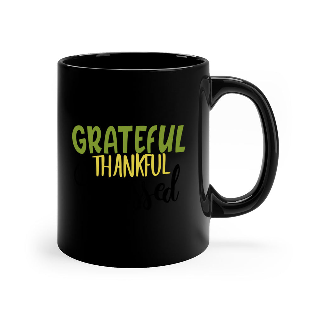 grateful thankful blessed 57#- thanksgiving-Mug / Coffee Cup
