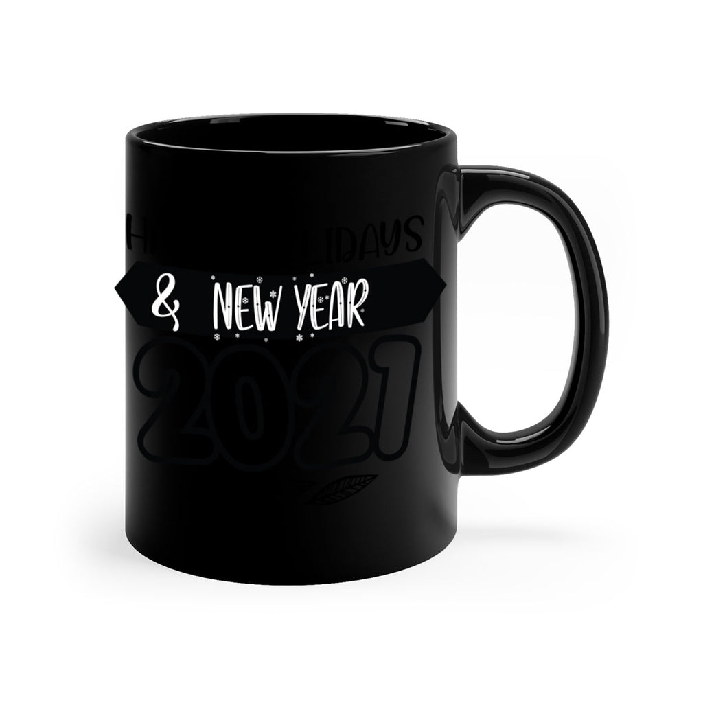 happy holidays new year style 260#- christmas-Mug / Coffee Cup