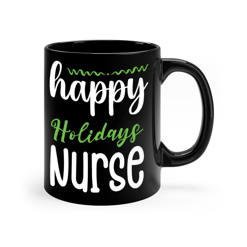 happy holidays nurse style 261#- christmas-Mug / Coffee Cup