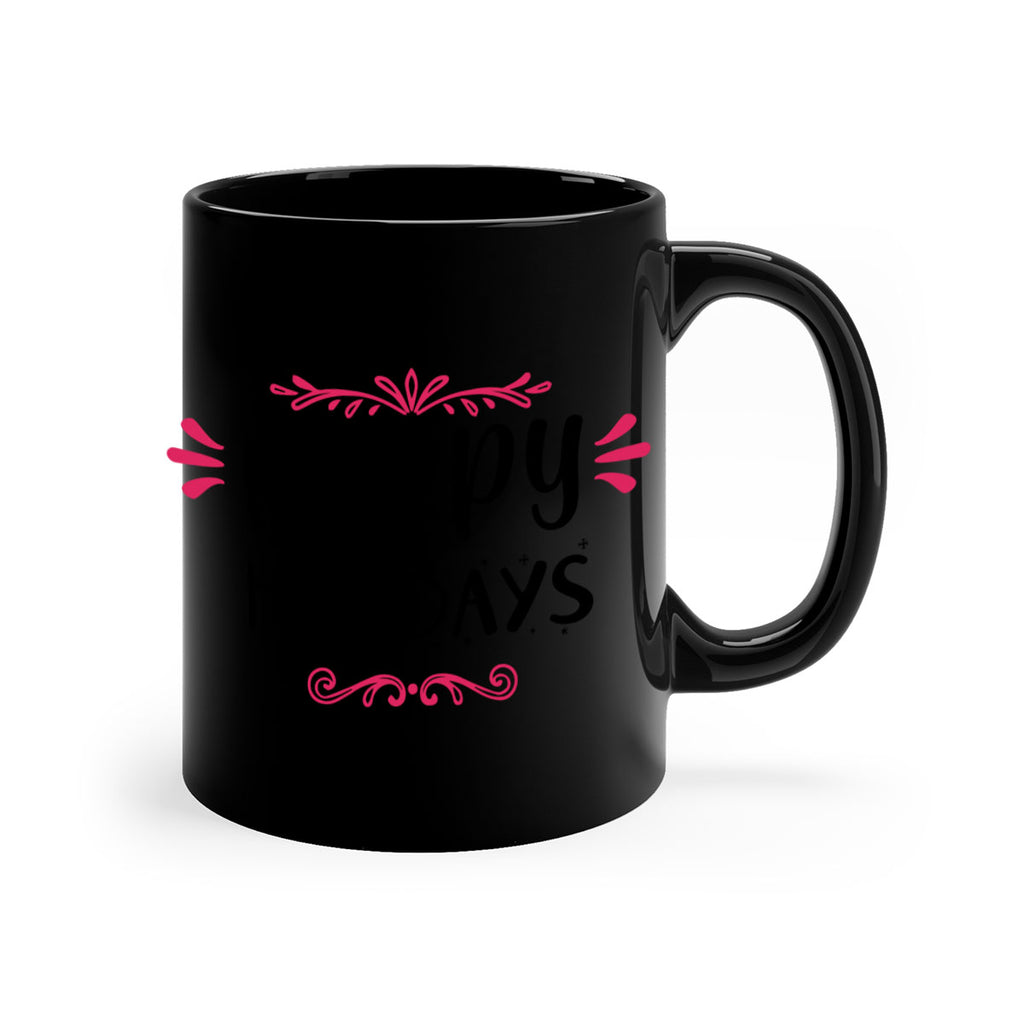 happy holidays style 8#- christmas-Mug / Coffee Cup