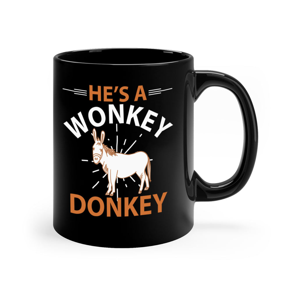 he’s a wonky donkey Style 4#- Donkey-Mug / Coffee Cup