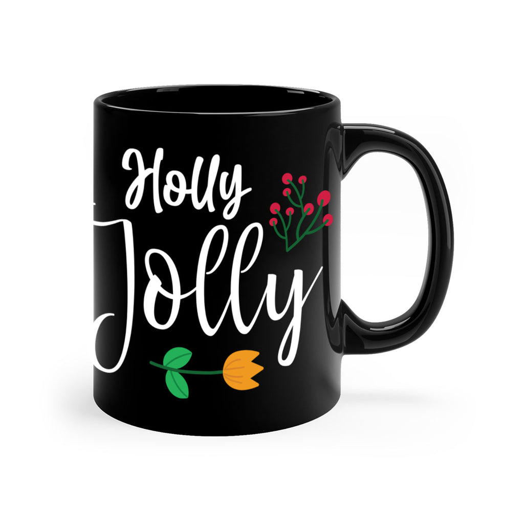 holly jolly style 299#- christmas-Mug / Coffee Cup