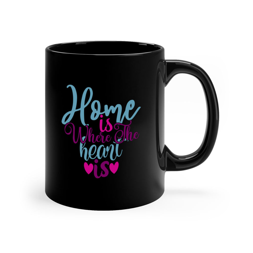 home is where the heart is 29#- Family-Mug / Coffee Cup