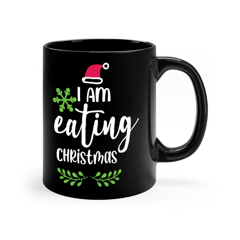 i am eating christmas style 314#- christmas-Mug / Coffee Cup