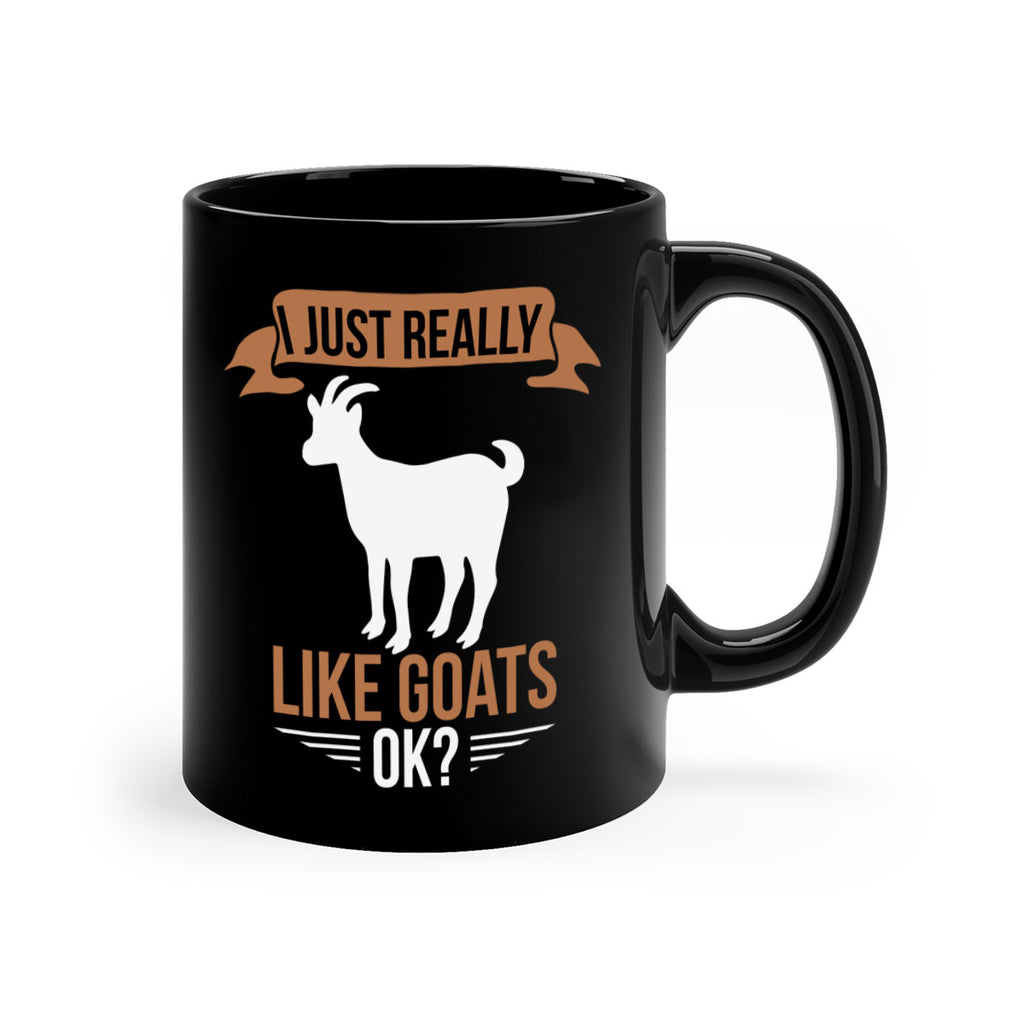 i just really like goats ok Style 3#- goat-Mug / Coffee Cup