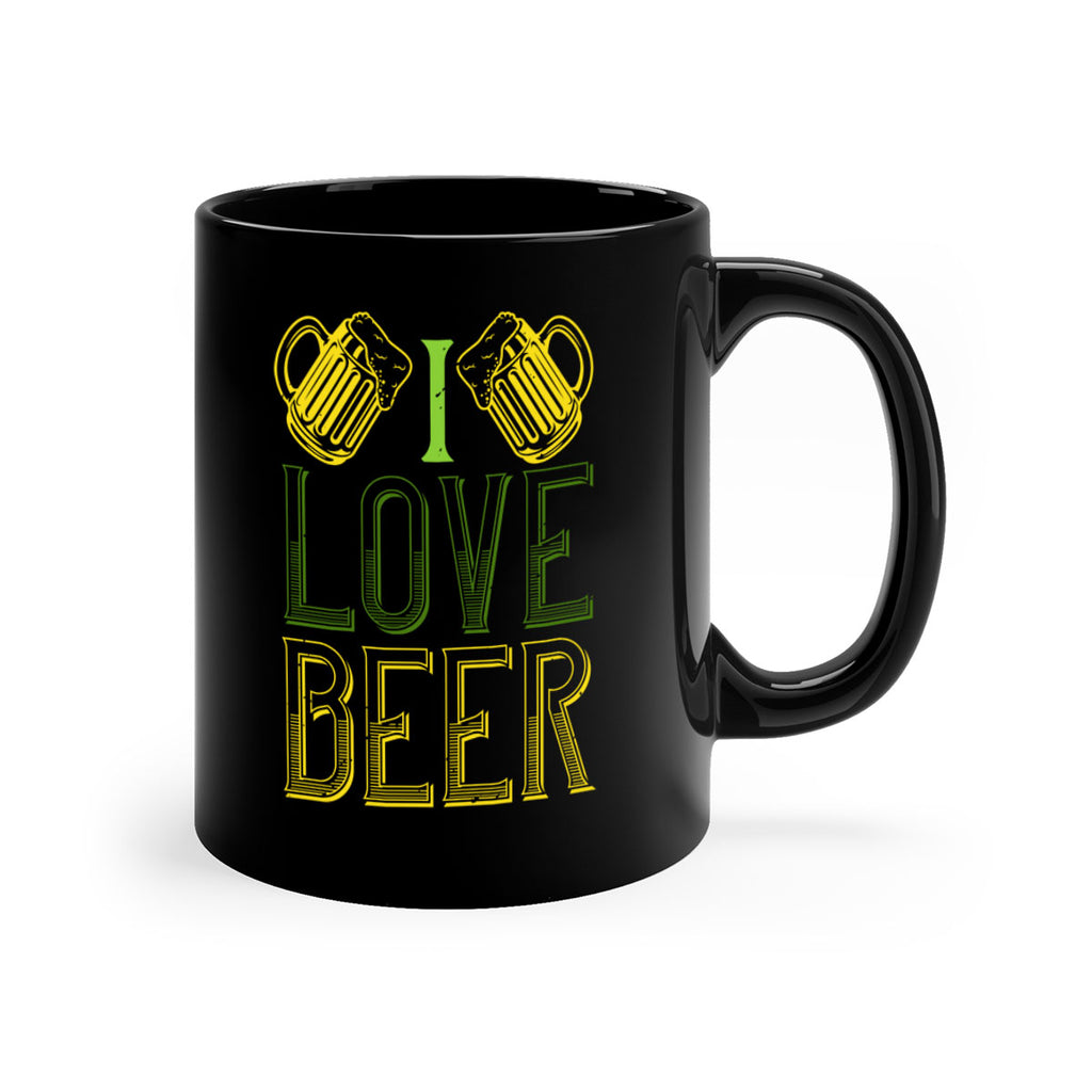 i love beer Style 134#- St Patricks Day-Mug / Coffee Cup