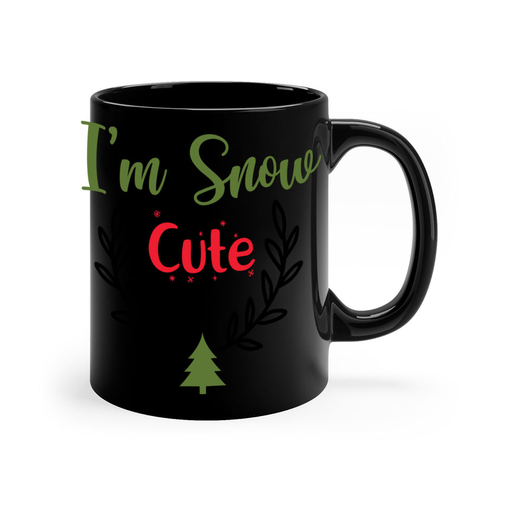 i m snow cute style 342#- christmas-Mug / Coffee Cup