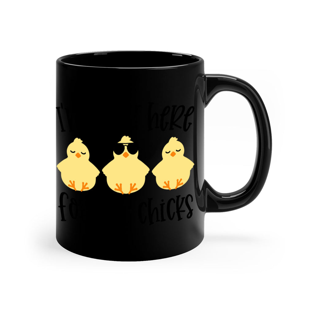 im just here for the chicks 20#- easter-Mug / Coffee Cup