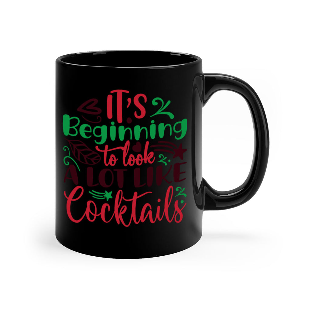 its beginning to look a lot like cocktails 251#- christmas-Mug / Coffee Cup