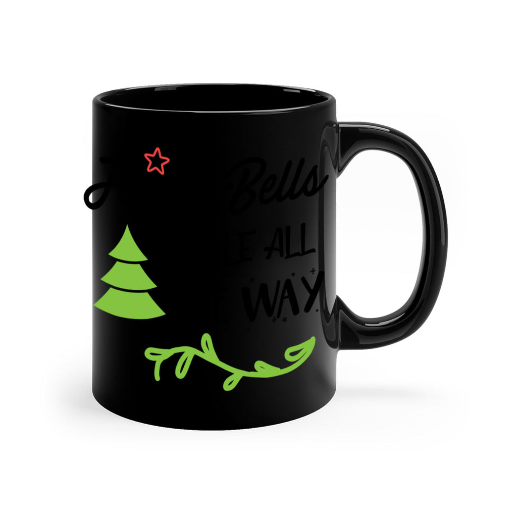 jingle bells jingle all the way style 399#- christmas-Mug / Coffee Cup