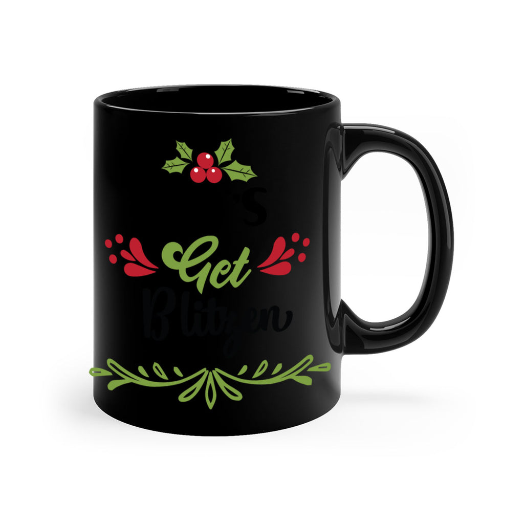 let s get blitzen style 437#- christmas-Mug / Coffee Cup