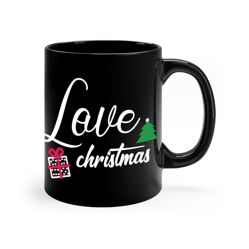 love christmas style 444#- christmas-Mug / Coffee Cup