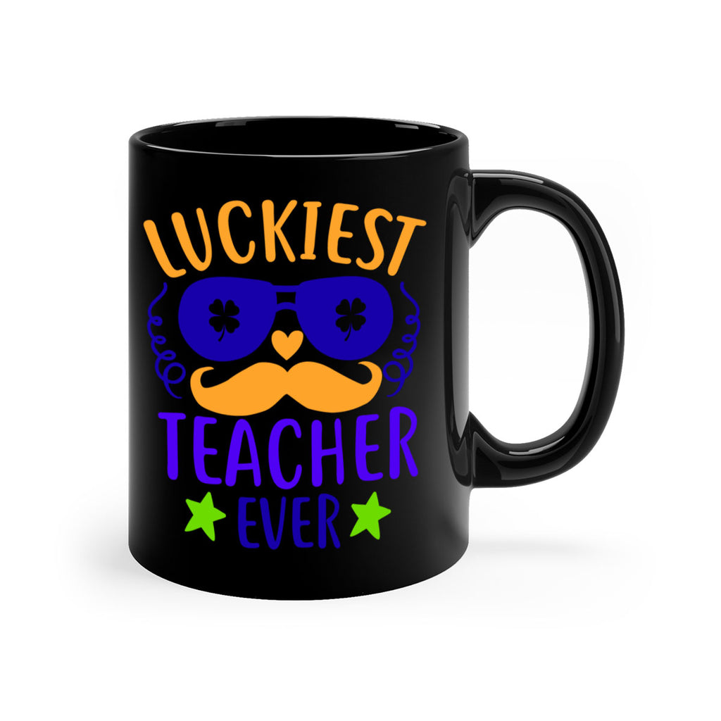 luckiest teacher ever 14#- mardi gras-Mug / Coffee Cup