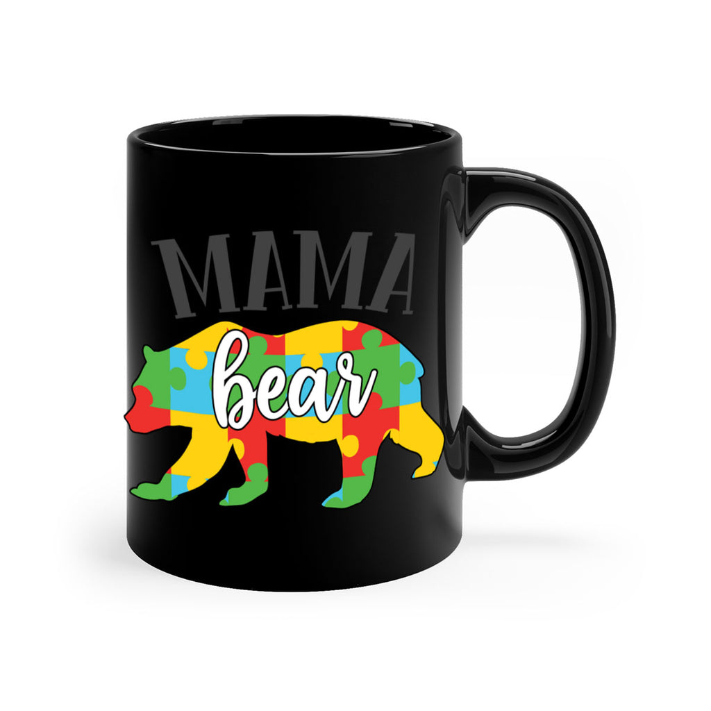 mama bear Style 32#- autism-Mug / Coffee Cup