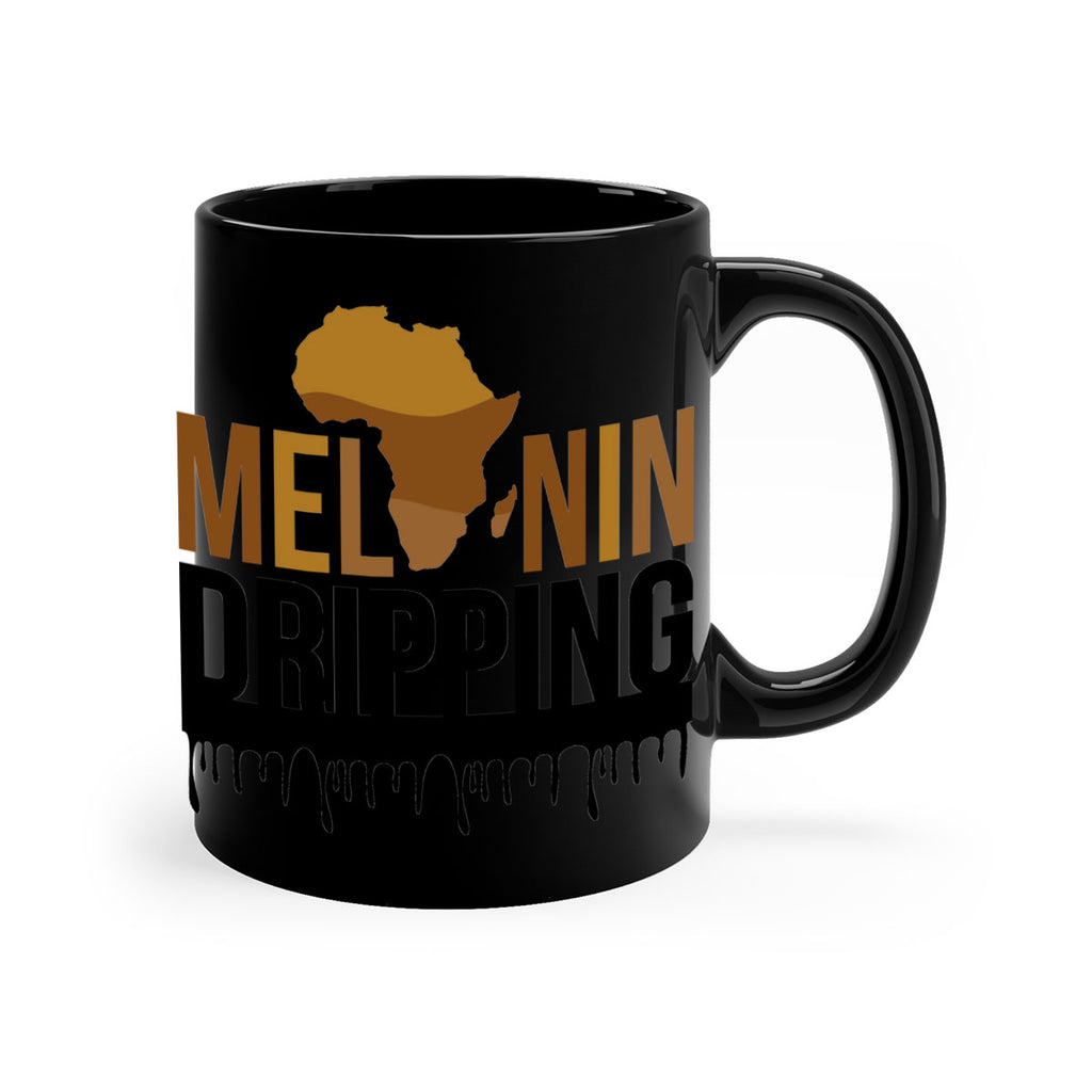melanin dripping 182#- black words - phrases-Mug / Coffee Cup