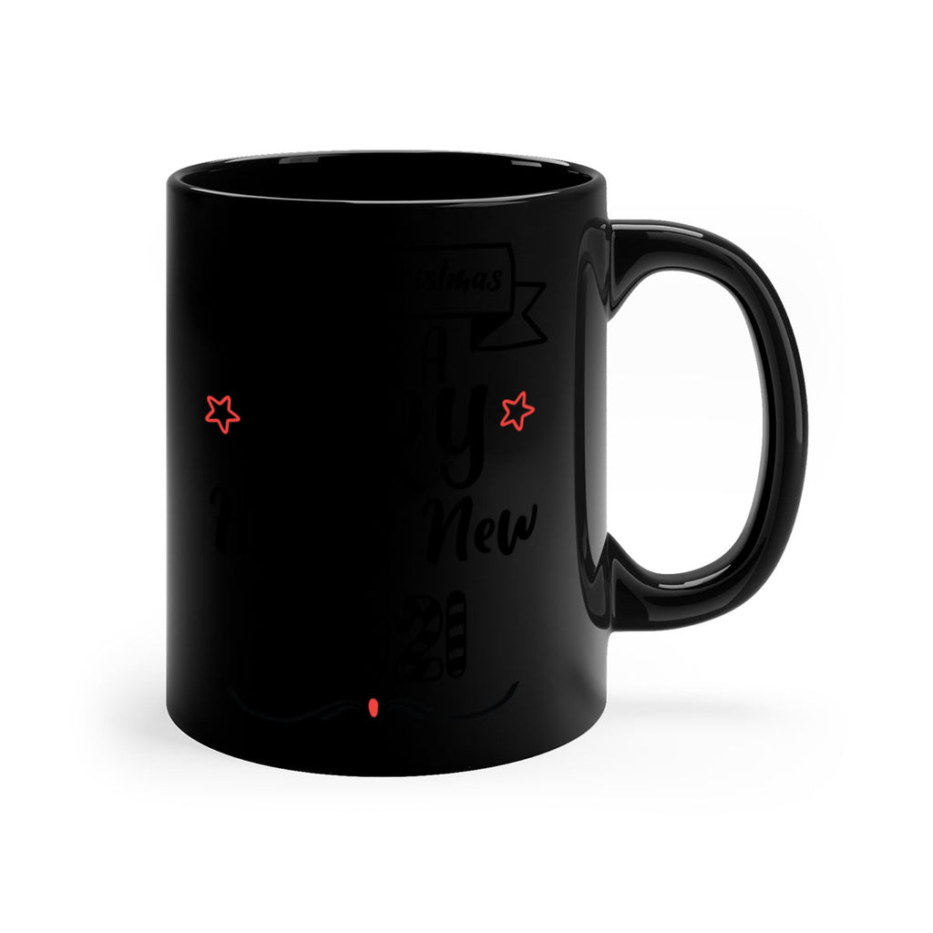 merry christmas and a very happy new year style 491#- christmas-Mug / Coffee Cup