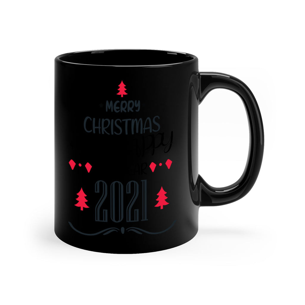 merry christmas and happy new year style 495#- christmas-Mug / Coffee Cup