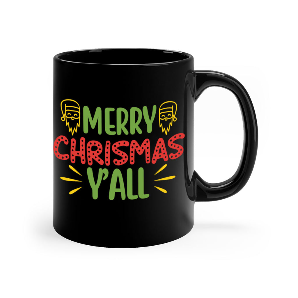 merry christmas yall 225#- christmas-Mug / Coffee Cup