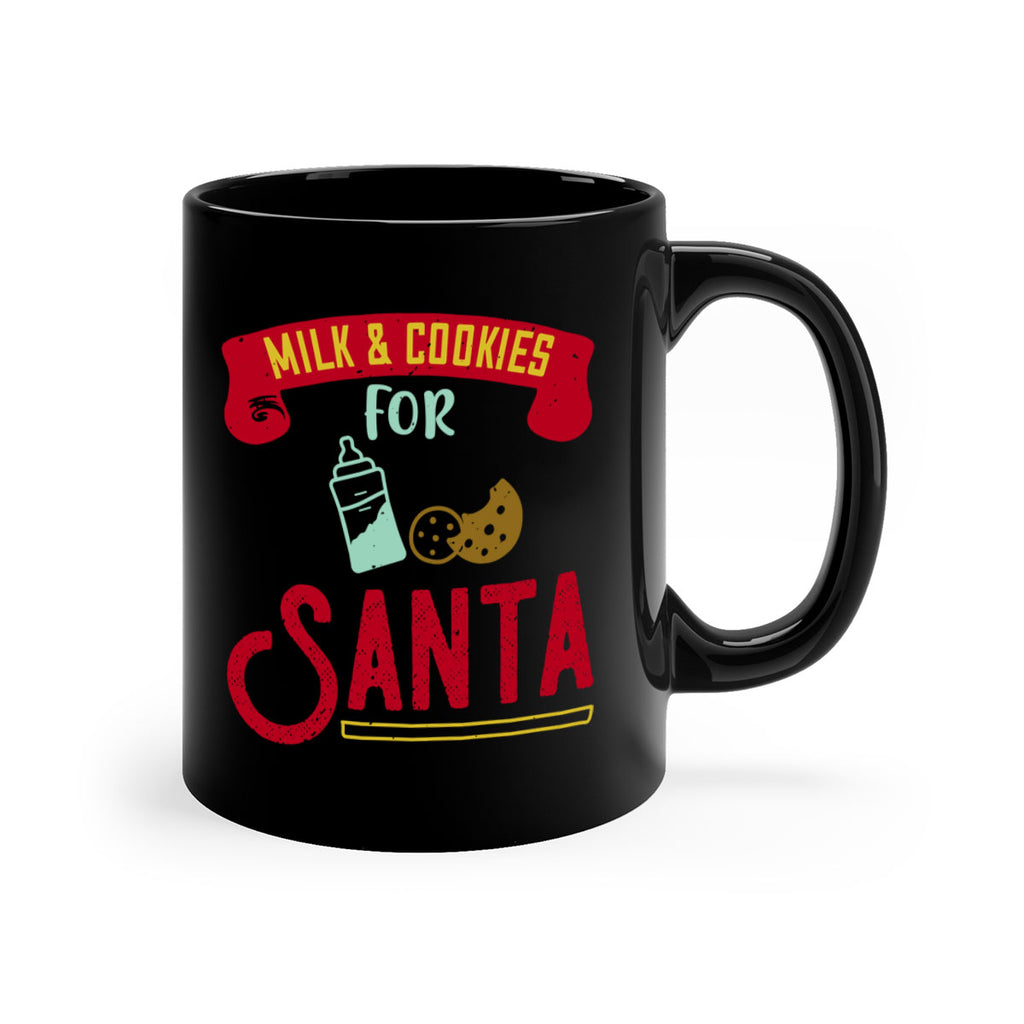 milk cookies for santa 383#- christmas-Mug / Coffee Cup