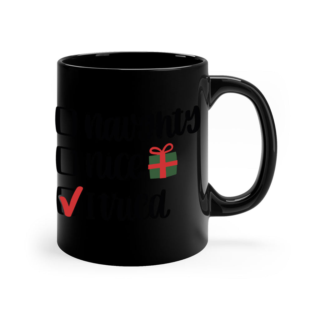 naughty nice i tried 78#- christmas-Mug / Coffee Cup