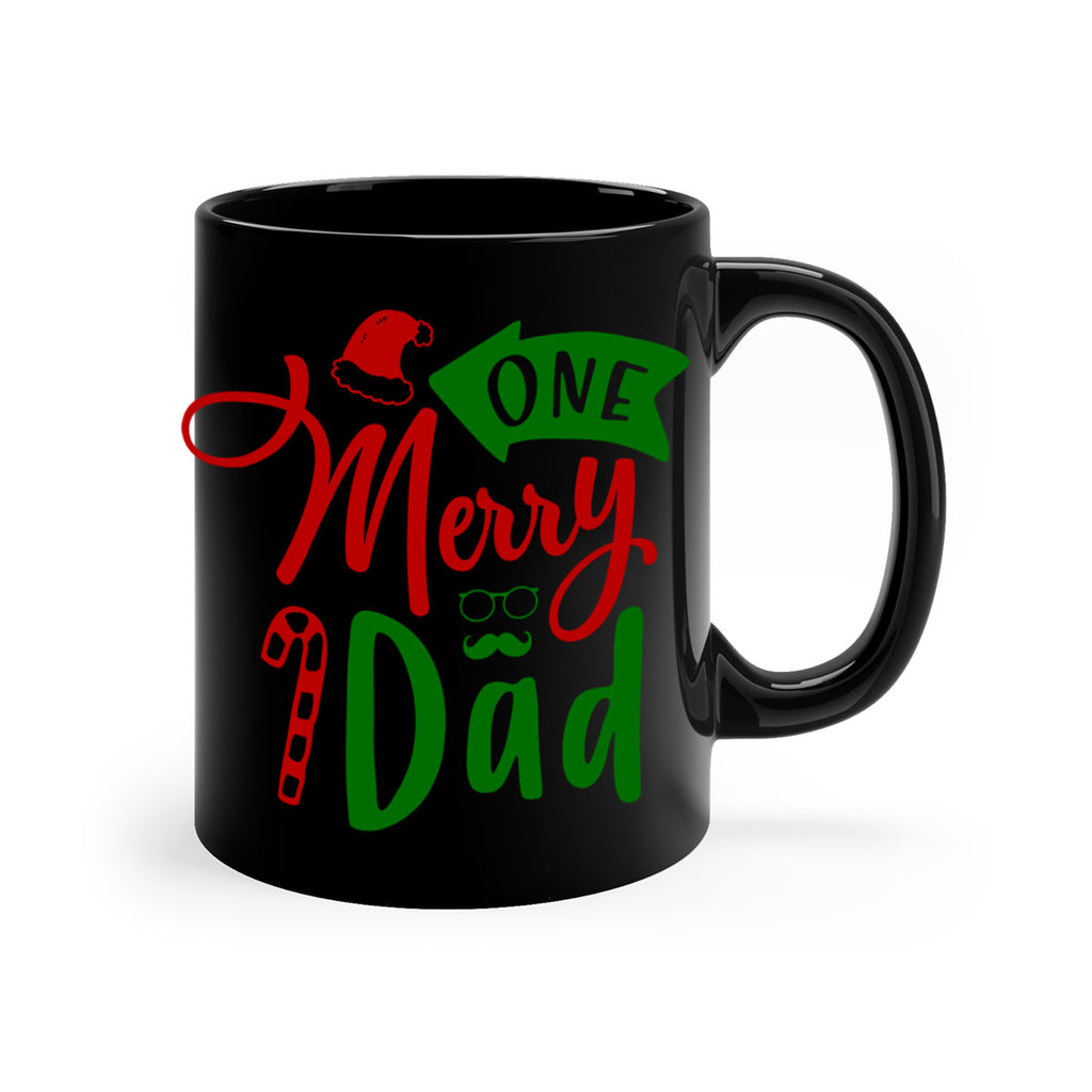 one merry dad style 568#- christmas-Mug / Coffee Cup