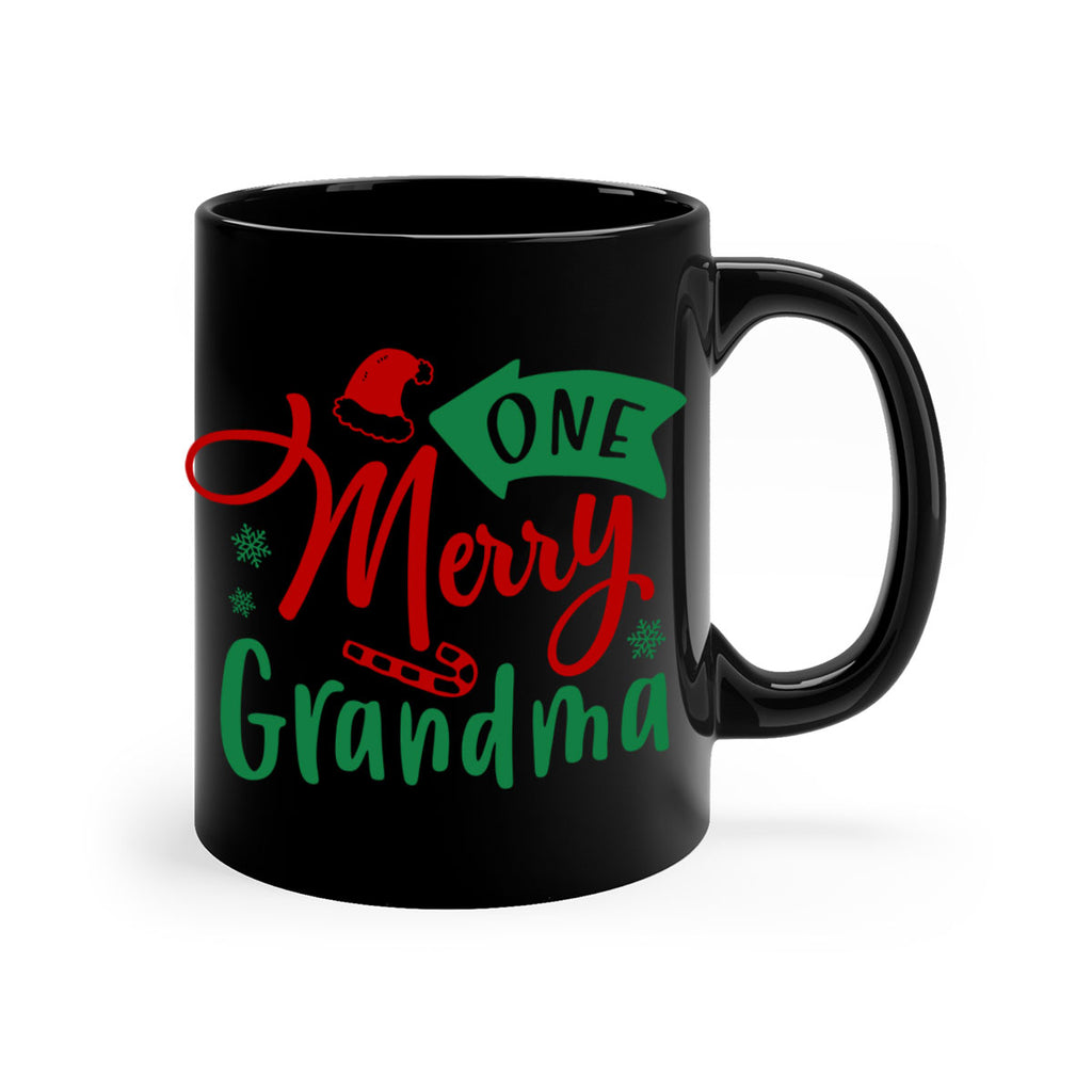 one merry grandma style 569#- christmas-Mug / Coffee Cup