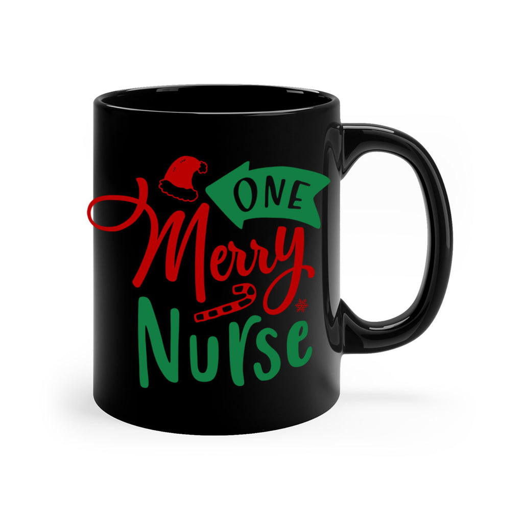 one merry nurse style 573#- christmas-Mug / Coffee Cup