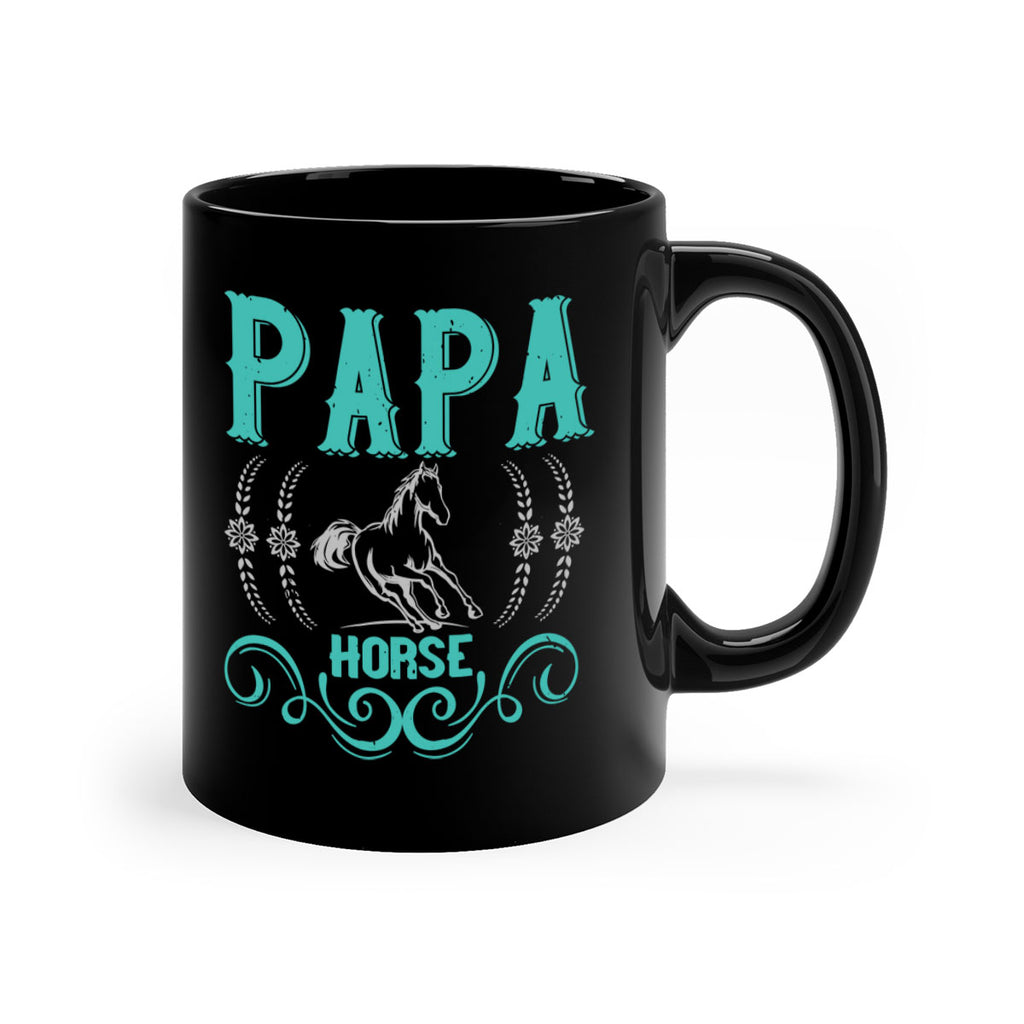 papa horse Style 26#- horse-Mug / Coffee Cup