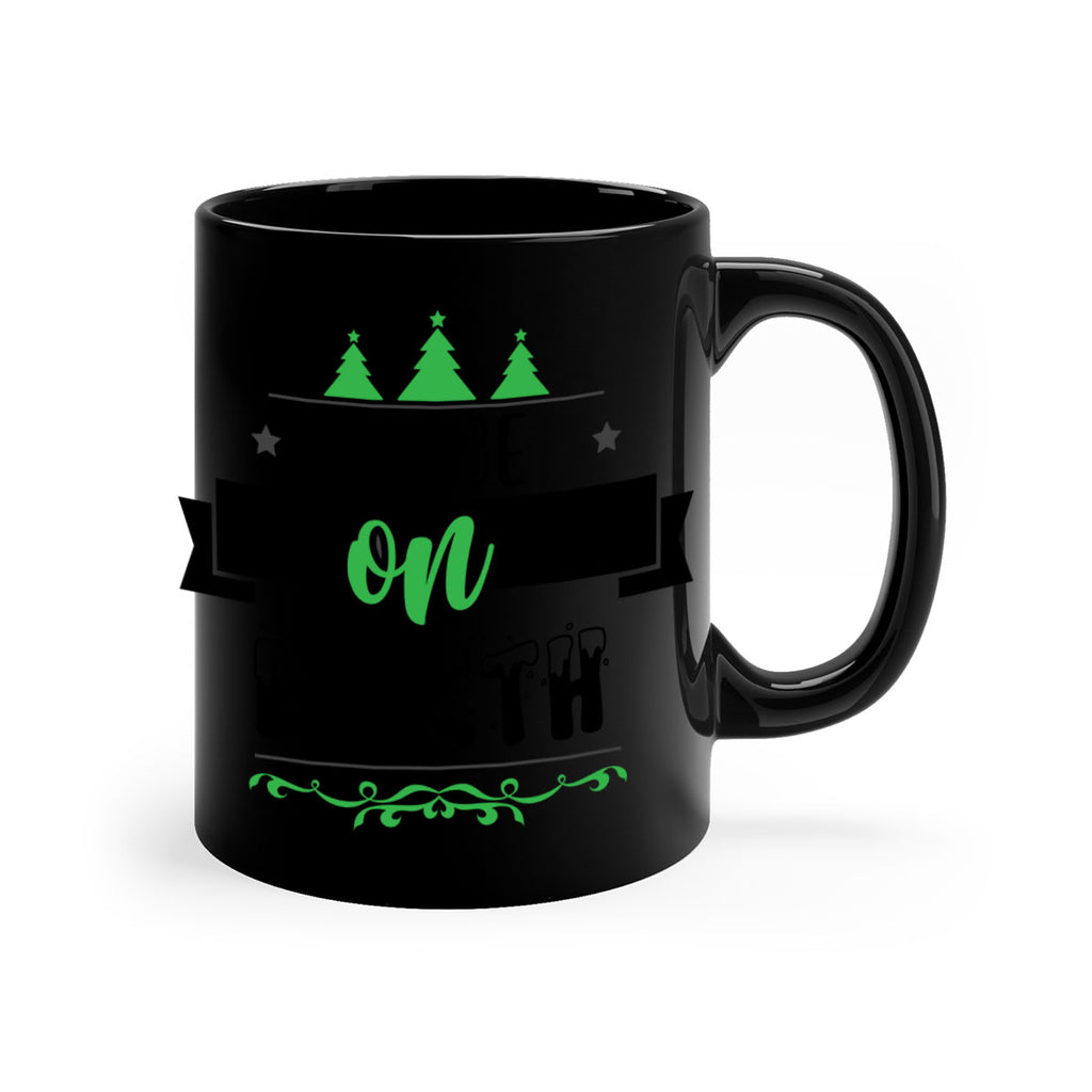 peace on earth style 585#- christmas-Mug / Coffee Cup