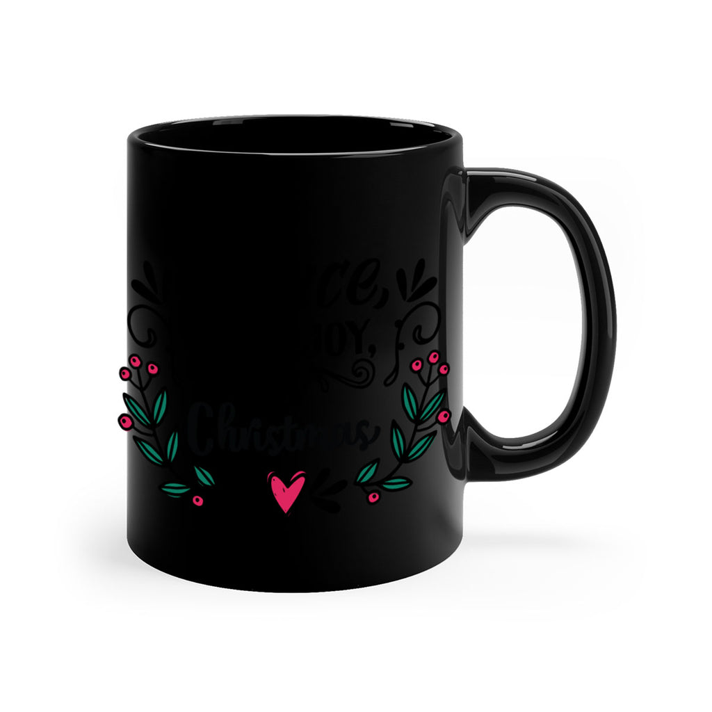 peace, love, joy, christmas style 587#- christmas-Mug / Coffee Cup