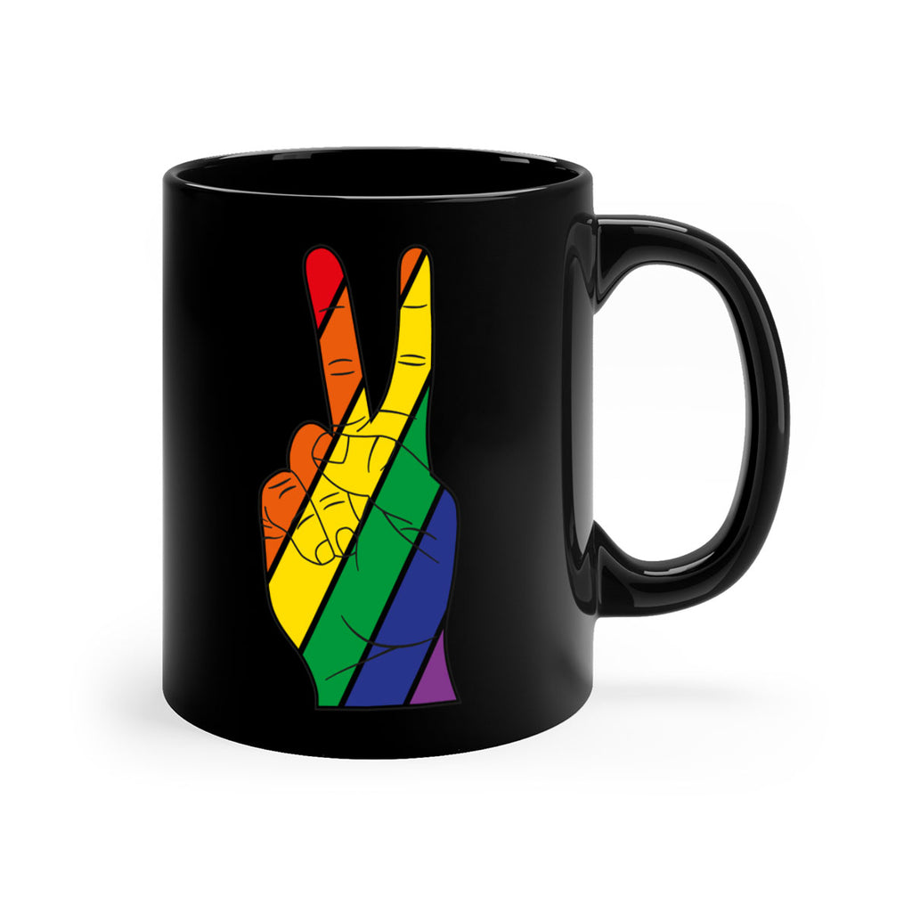 peacehand 72#- lgbt-Mug / Coffee Cup