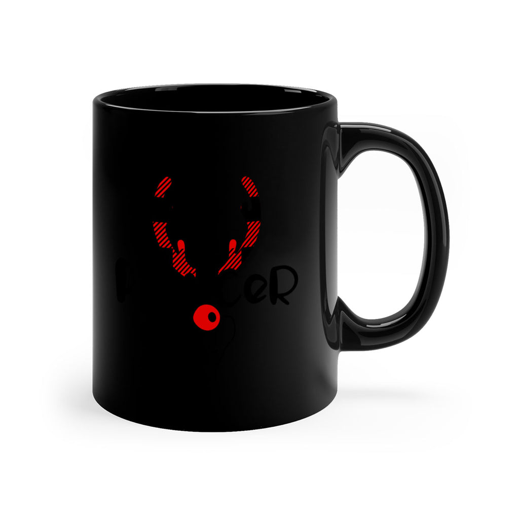 prancer reindeer style 23#- christmas-Mug / Coffee Cup