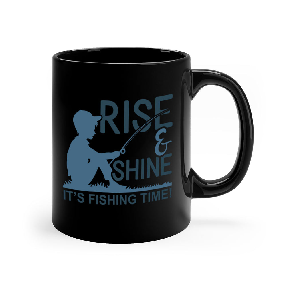 rise shine 41#- fishing-Mug / Coffee Cup