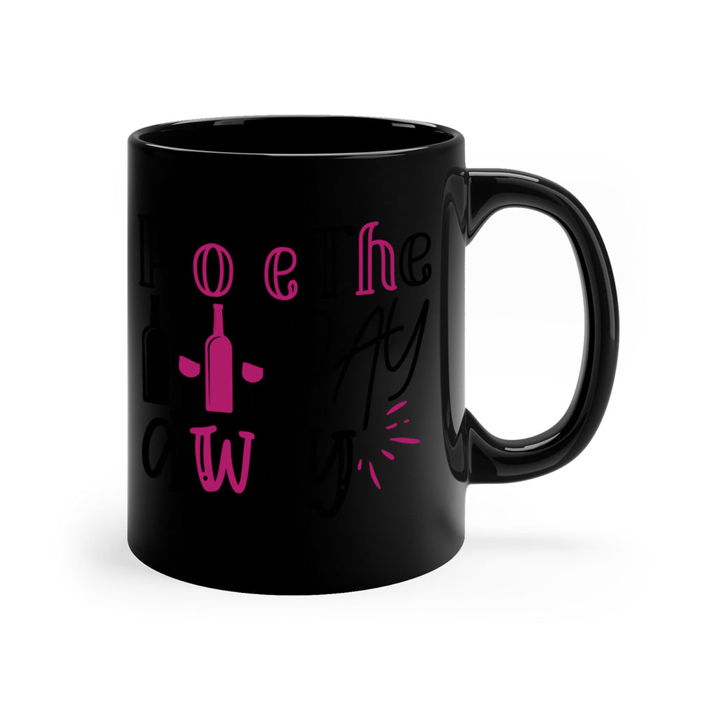 rose the day away 173#- wine-Mug / Coffee Cup