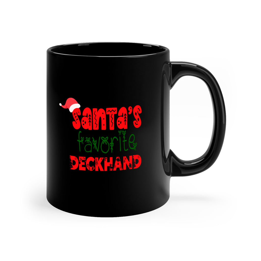 santas favorite deckhand style 769#- christmas-Mug / Coffee Cup