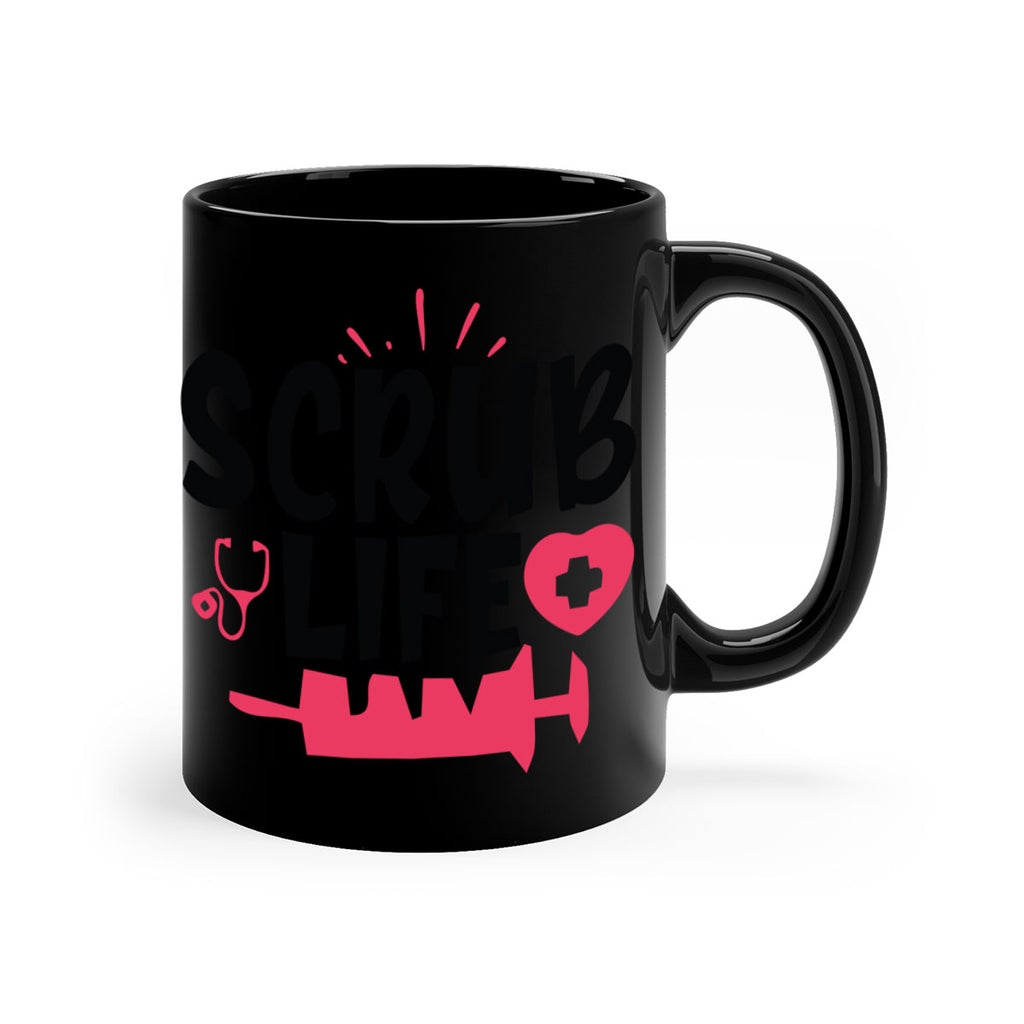 scrub life Style 352#- nurse-Mug / Coffee Cup